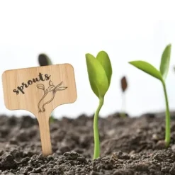 10 St Trädgårdsarbete Etiketter Sign Tags Blank Label