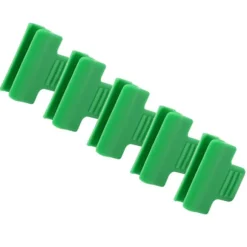 100 st Trädgårdsskjulklämmor Plaststabil mångsidig filmskuggningsnätklämmor för växthus 11 mm/0,43 tum