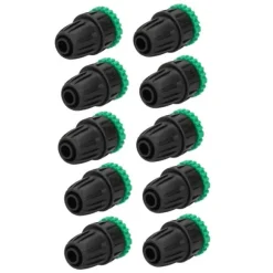 10 st trädgårdsslangsadapter G1/2 tum G3/4 tum krankopplingskopplingar bevattningstillbehör