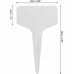 100 st T-typ Växt Frö Etikett Återanvänd planta Trädgård markör