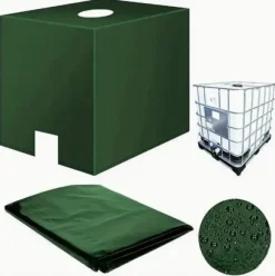 1 st Vattentankskydd Slitstarkt grönt tyg