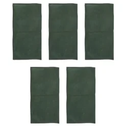 5 st. översvämningsvattenbarriärpåsar i icke-vävt tyg, absorberande harts, översvämningsförebyggande rör, återanvändbar översvämningskontrollpåse