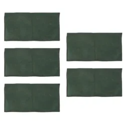 5 st. översvämningsvattenbarriärpåsar i icke-vävt tyg, absorberande harts, översvämningsförebyggande rör, återanvändbar översvämningskontrollpåse