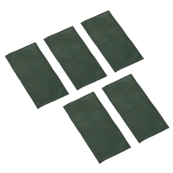 5 st. översvämningsvattenbarriärpåsar i icke-vävt tyg, absorberande harts, översvämningsförebyggande rör, återanvändbar översvämningskontrollpåse