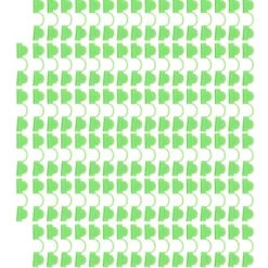 100 STK Växthusklämma Plast Dubbelhuvud Skuggning Trädgårdsbåge Växthusklämma Glasfiber Trädgårdstillbehör 6 mm Ljusgrön