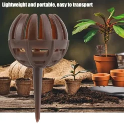 100 st/set återanvändbar bärbar gödningslåda för bonsaiväxter och blommor (liten)