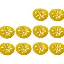 10 stycken gula trattfällor för getingar, gör-det-själv insektsfällor för utomhusbruk, bekämpning av insekter