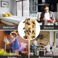 20 stycken klibbigt flugpapper fruktflugfälla för inomhusbruk utomhus för flugor, myggor[A3]