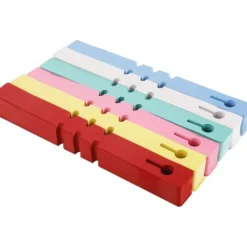 600 stycken växtetiketter, PVC-växtetiketter för trädgårdar, justerbara vattentäta växtetiketter, 6 färger