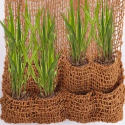 5 Växtpåsar Kokosväv 8 Påsar Bankmatta Slutmatta för Pond liner