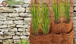 5 Växtpåsar Kokosväv 8 Påsar Bankmatta Slutmatta för Pond liner