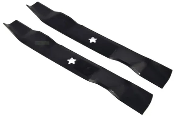 2 X 49 CM gräsklippare kniv för Partner P1196 Poulan Rally 5321278-42 / 5321384-97 / 5321939-57