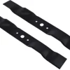 2 X 49 CM gräsklippare kniv för Hurricane HTG 98 SD / 98SD / HTG98SD