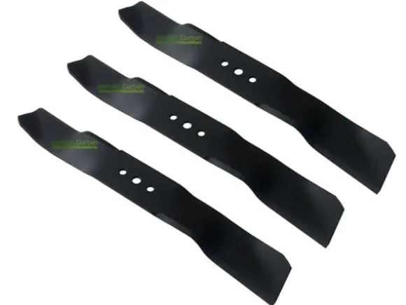 3 X 39 CM gräsklippare kniv för Husqvarna Rider Jonsered / 5041882-01, 5441030-01