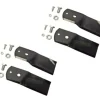 4 X 17CM gräsklippare kniv för Stiga Ready Park Villa 85 95 105 Combi 1134-7880-01 1134-9119-01