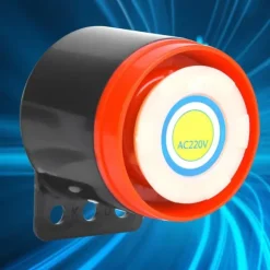AC 220V 110dB Active Buzzer Alarm Beeper - DIY Electronics