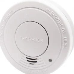 Airam KD-127A -optisk brandvarnare med dämpningsknapp