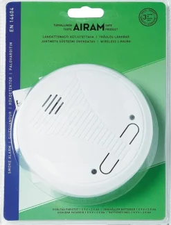 Airam KD-101LE optisk rökdetektor, kedjeanslutningsbar