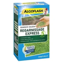 ALGOFLASH - Express påfyllning av gräsmattor 5 dagar 1 kg
