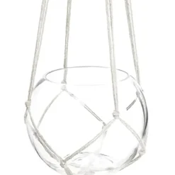 Ampel med Makraméknytning - 90 cm