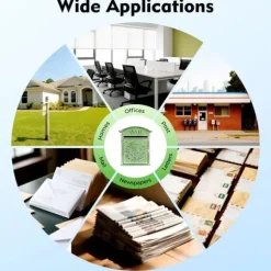 Antik brevlåda - Väggmonterad postlåda - Låsbar - Vintage rustik design - Dekorativ - För utomhus, hem och trädgård - Grön