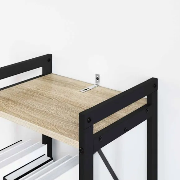 Anti-tipp fäste Enfärgad 2 pcs Silver 74,5 x 15 x 32 mm Järn