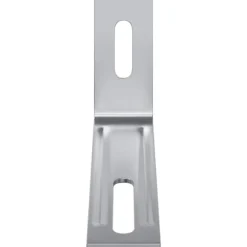 Anti-tipp fäste Enfärgad 12 pcs Silver 74,5 x 15 x 32 mm Järn