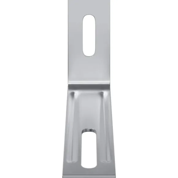 Anti-tipp fäste Enfärgad 12 pcs Silver 74,5 x 15 x 32 mm Järn