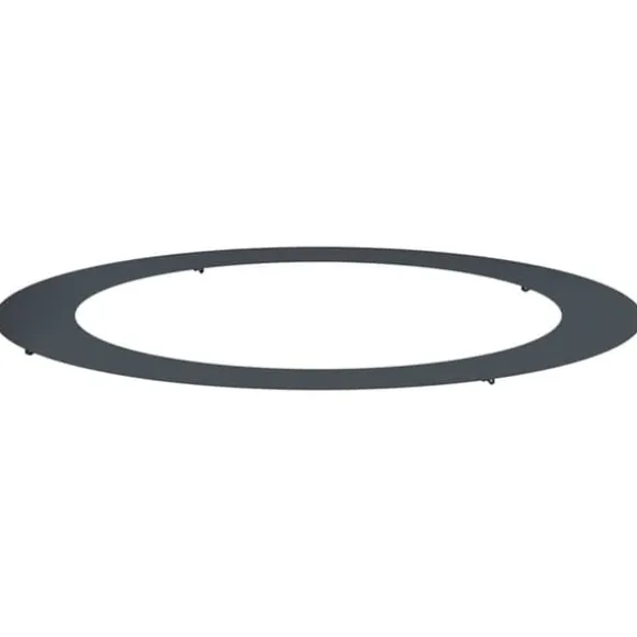 Antracit Planterare i Harts - Modern Hållbar Design | Diameter: 120 cm | Färg: Antracit