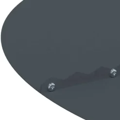 Antracit Planterare i Harts - Modern Hållbar Design | Diameter: 120 cm | Färg: Antracit