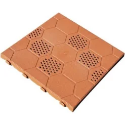 Artplast Bricka Easy 39x39x2.5 Cm 20 Enheter Brun