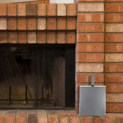 Askhink med spade, 35,5x23x9 cm, Silver