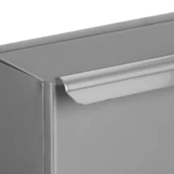 Askhink med spade, 35,5x23x9 cm, Silver