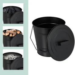 Askhink, 29,5x30x28 cm, Svart