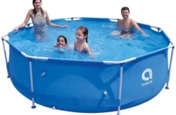 Avenli 305 cm Rund Poolset med Pump för Trädgårdsentusiaster