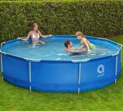 Avenli 305 cm Rund Poolset ovan mark med pump & filter för trädgårdsälskare