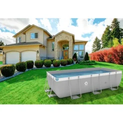 Avenli Frame Pool 400X200X99 Cm Med Sandfilterpump - Komplett Set
