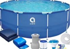 Avenli simbassäng 305x76 cm komplett set med pump