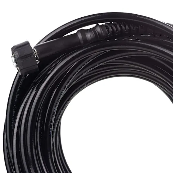 Avloppsrensarslang 20m M22 för Hogtryckstvätt – Utbytbar Munstycke | Max 200 Bar | Kompatibel med Karcher K4, K5, K7