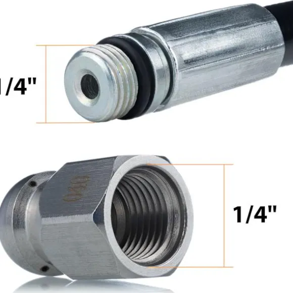 Avloppsrensarslang 20m M22 för Hogtryckstvätt – Utbytbar Munstycke | Max 200 Bar | Kompatibel med Karcher K4, K5, K7