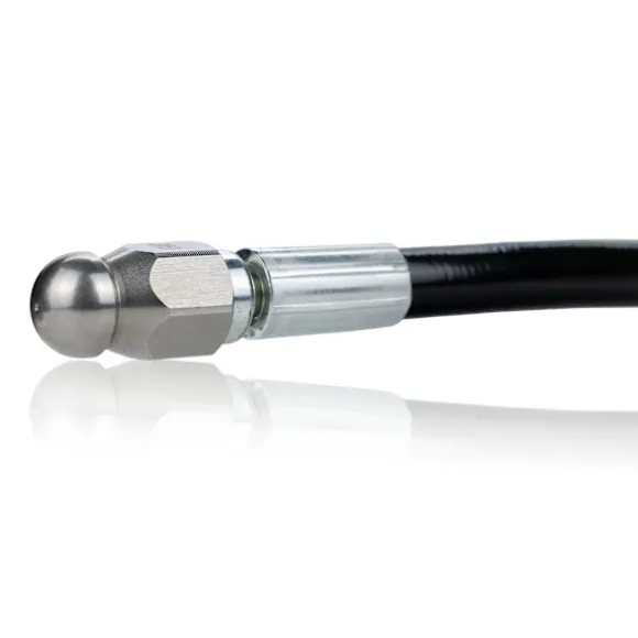 Avloppsrensarslang 20m M22 för Hogtryckstvätt – Utbytbar Munstycke | Max 200 Bar | Kompatibel med Karcher K4, K5, K7