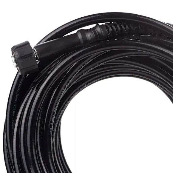 Avloppsrensarslang 20m M22-Bajonett – Utbytbar Munstycke | 200 Bar | Kompatibel med Karcher K2, K5, K7