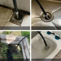 Avloppsrensningsslang 20m M22-gänga för Kärcher K2 K3 K4 K5 K6 K7 högtryckstvätt