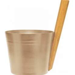 Avslappnad Bastuhink, 5l, aluminium, champagne