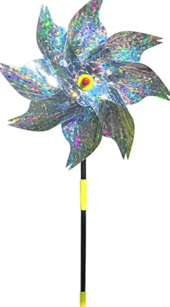 Avvisningshjul för fågelblindare, reflekterande fågelkontroll Högreflekterande fågelskrämmare Windmill Wind Energy Bird Scare (2st)