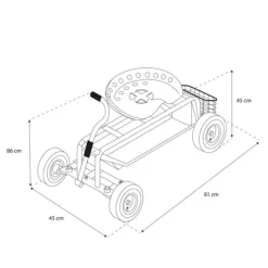 Axi - Transportfordon Trädgård