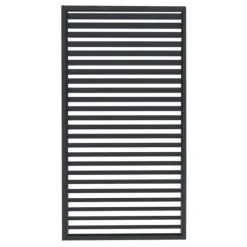 AXI Raya Pergola Lamellvägg i aluminium 93 x 235 cm | Optimalt skydd mot sol och nyfikna blickar - Aluminiumram, hållbar och rostfri | Robust