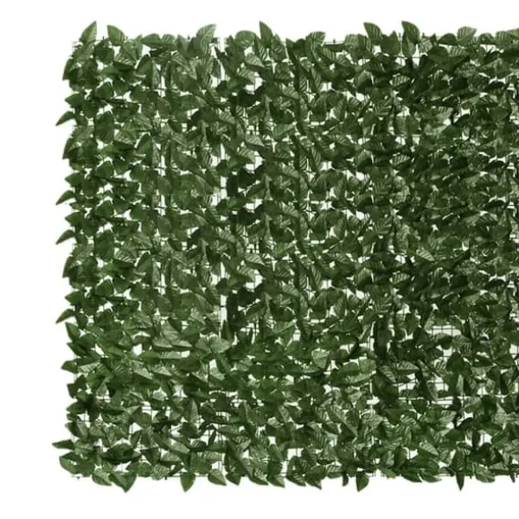 Balkongskärm mörkgröna blad 600x150 cm - Balkongskärm - Balkongskärmar - Home & Living