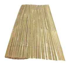 Bambu matta 2 × 5 m – insynsskydd balkong, terrass, trädgård