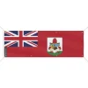 Banner - Bermudas flag - 190x570 cm - Polyester - 8 eyelets - Bright colors